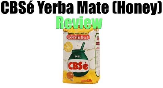 CBSe Miel Yerba Mate Review (HONEY Flavor)