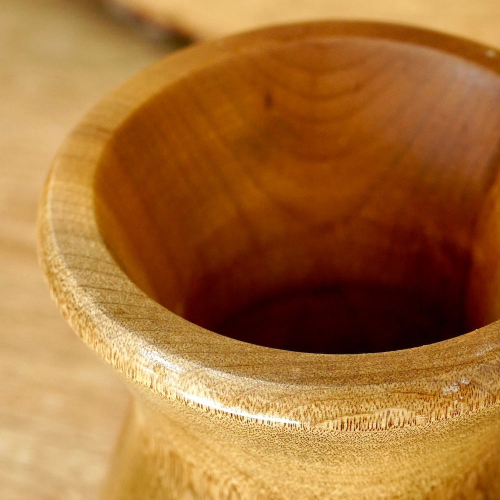 brazilian wooden cuia