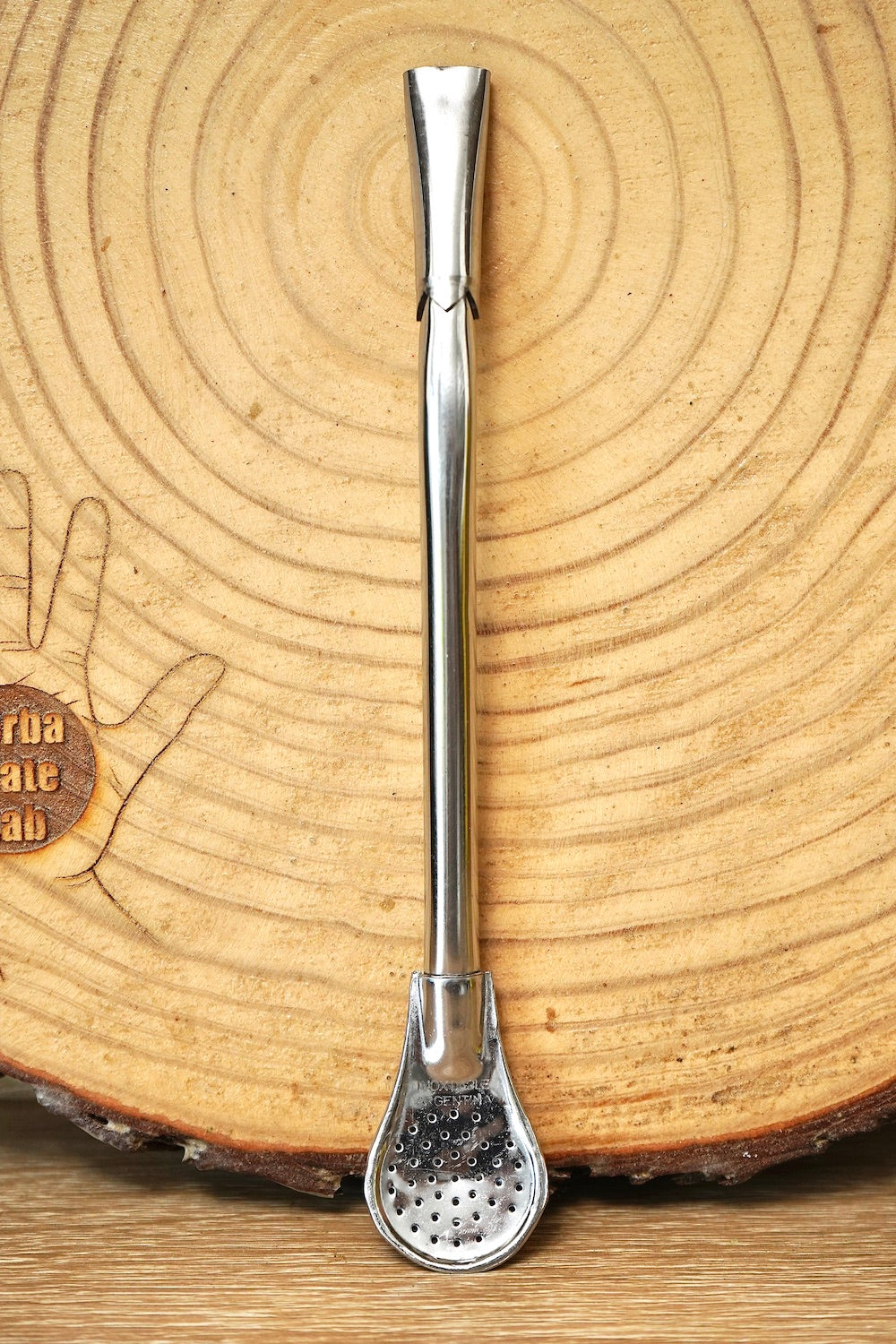 corona stainless steel bombilla
