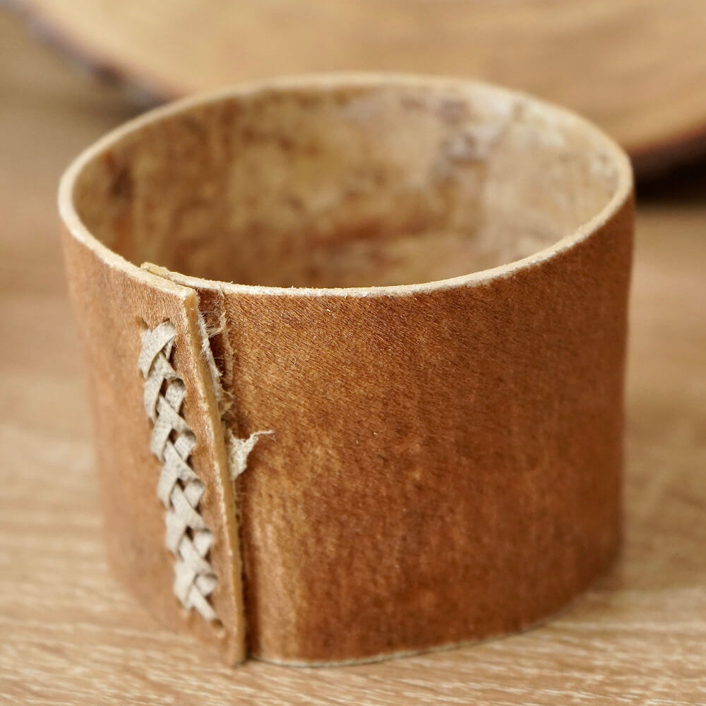 leather base for mate gourd