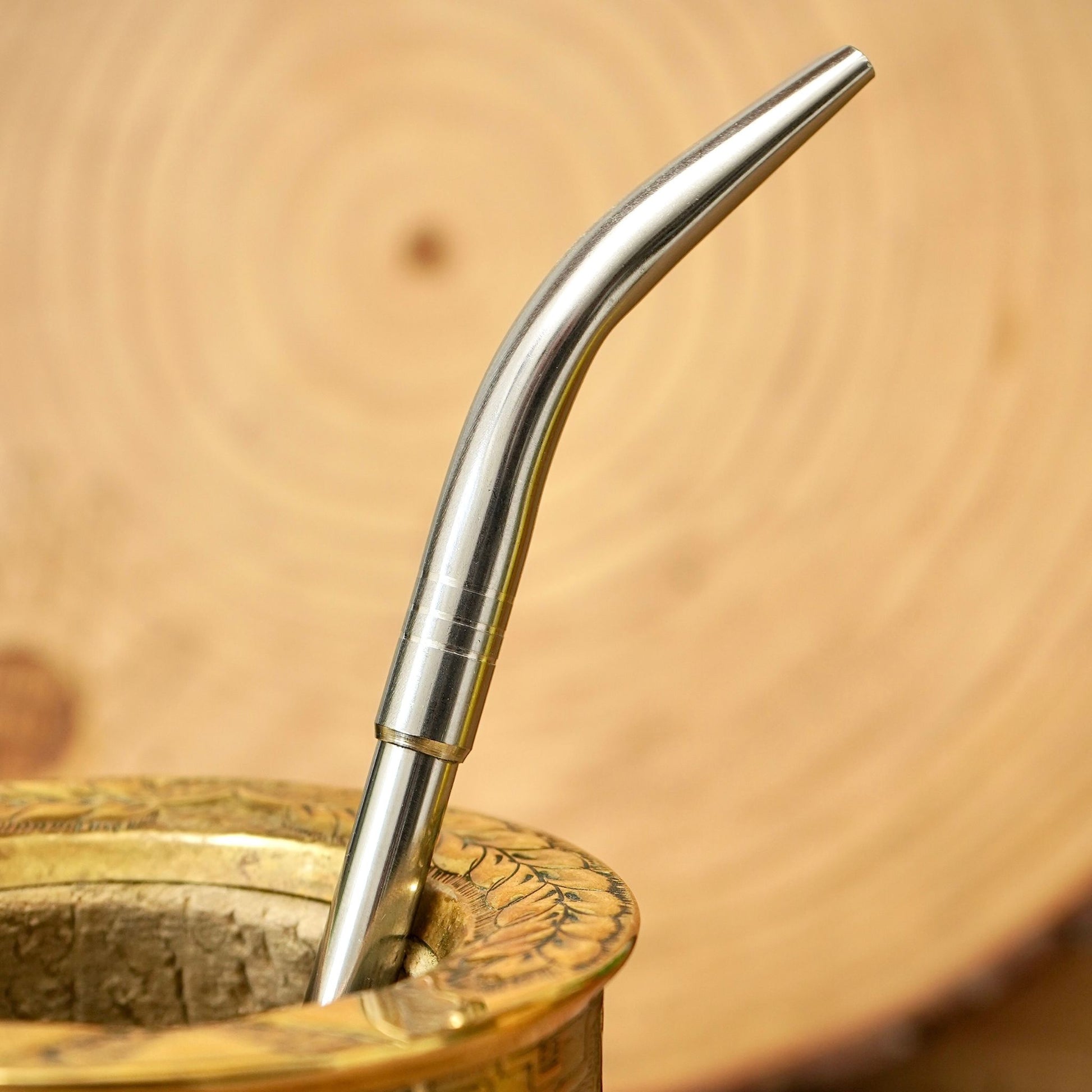 pico de loro stainless steel bombilla