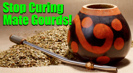curing mate gourds