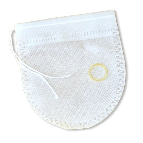 bombilla filter cloth with rubber band