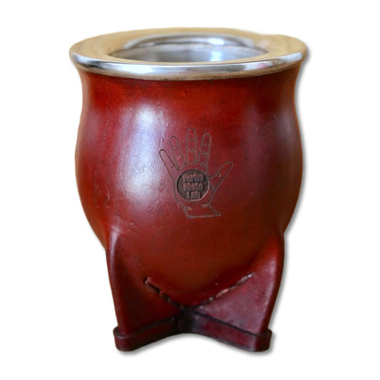 brown stainless steel camionero mate