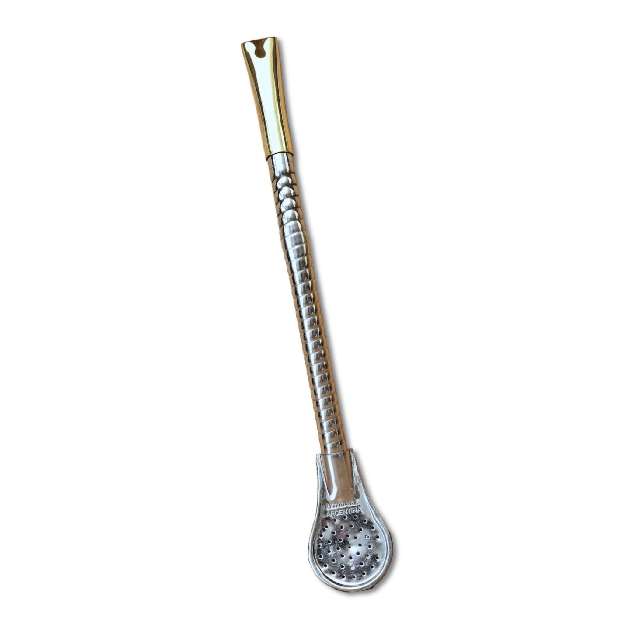 piton stainless steel bombilla