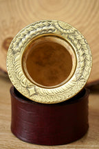 Imperial Criollo w/ Bronze Chiseled Rim + Croc Leather