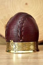 Imperial Criollo w/ Bronze Chiseled Rim + Croc Leather