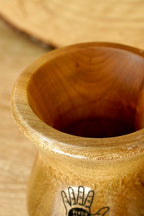 brazilian wooden cuia