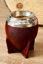 brown torpedo mate gourd chiseled rim