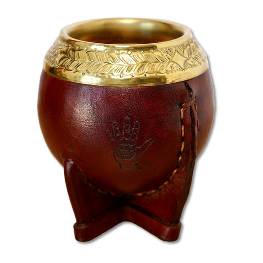 "CERRO" Chiseled Torpedo Mate Gourd