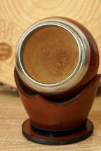 coquinho calabash gourd with leather base
