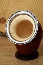 gaucho cuia with leather stand