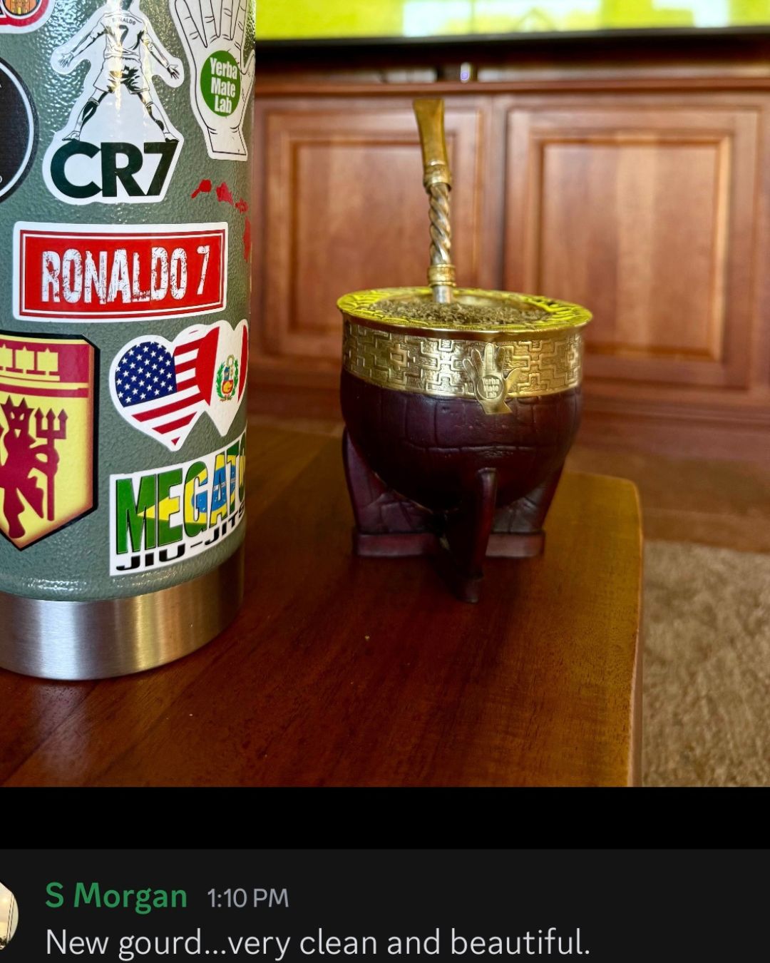 imperial mate gourd with bombillon