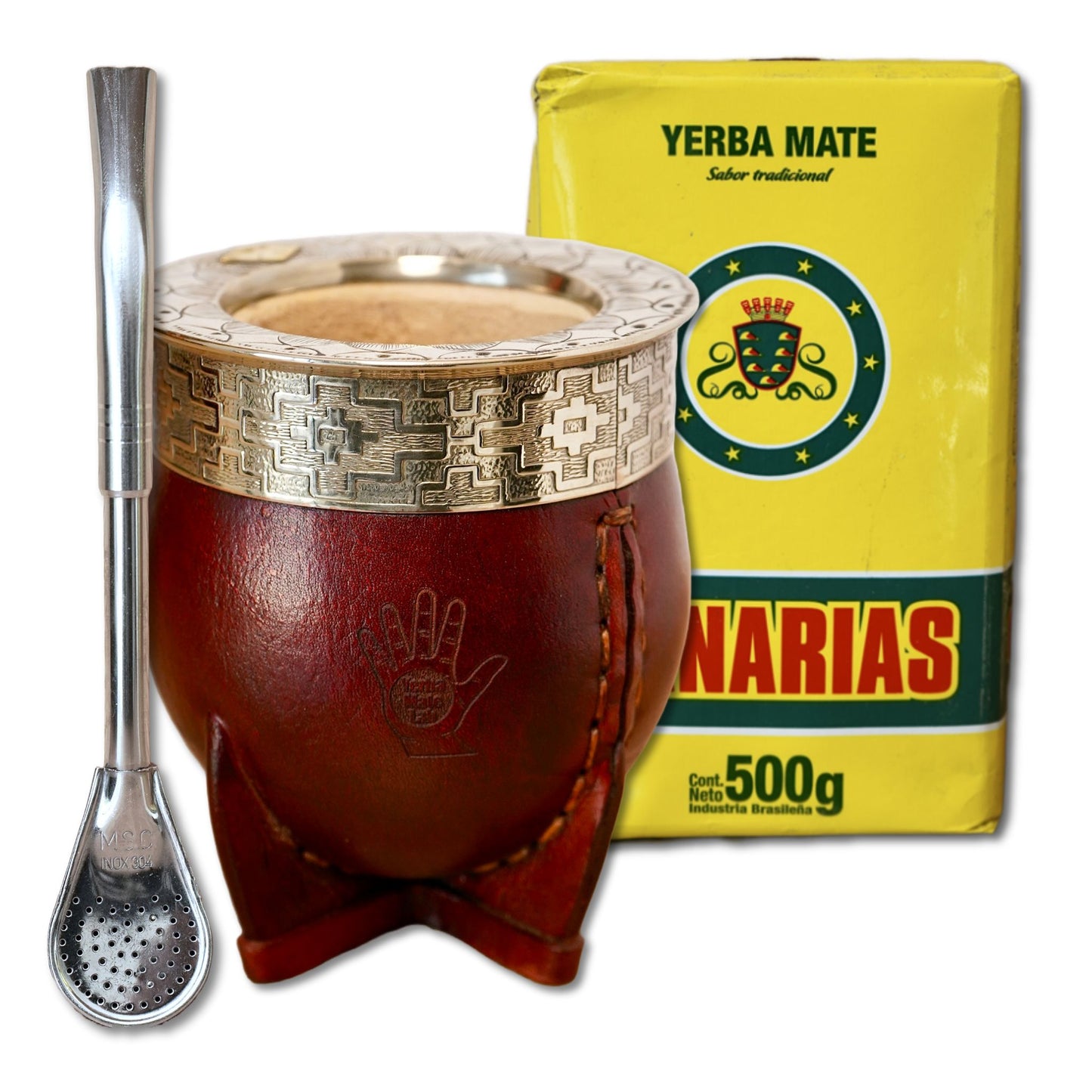 Imperial Yerba Mate Kit - "JOYA" Mate Gourd, Bombilla, & Yerba