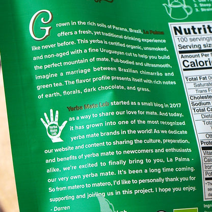 la palma yerba description