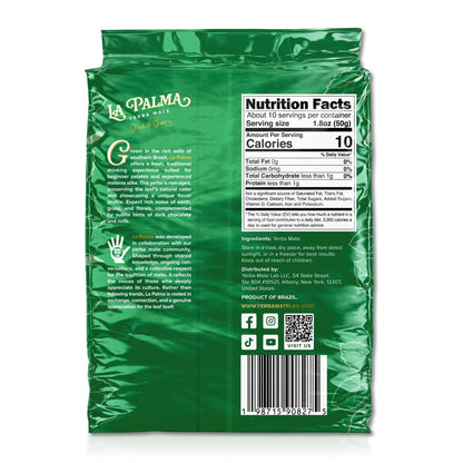 la palma yerba mate bag back
