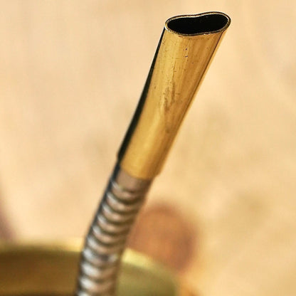 gold beak spoon bombilla