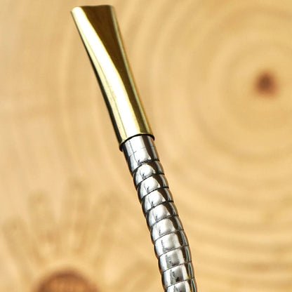 stainless steel spoon bombilla spou