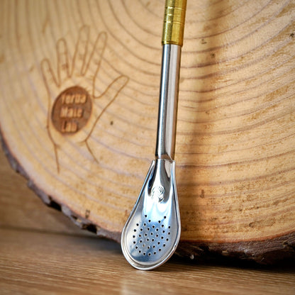 stainless steel bombilla spoon filter