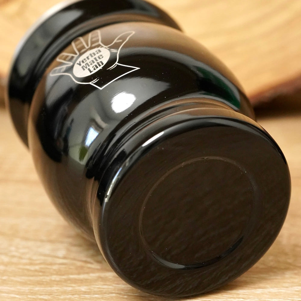 Black Stainless Steel Mate Gourd – Yerba Mate Lab