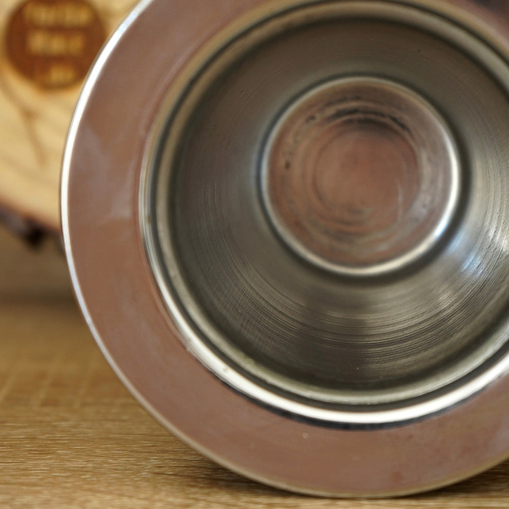 steel camionero mate gourd