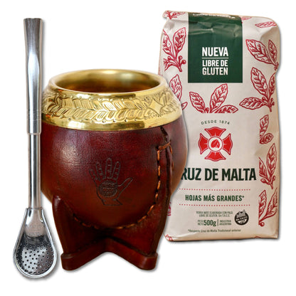 torpedo yerba mate kit with cruz de malta