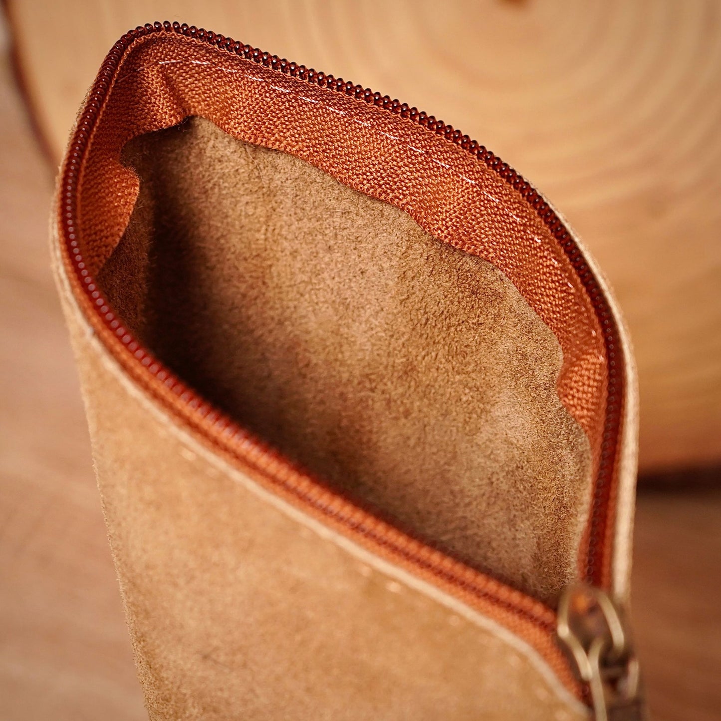 yerba mate pouch open