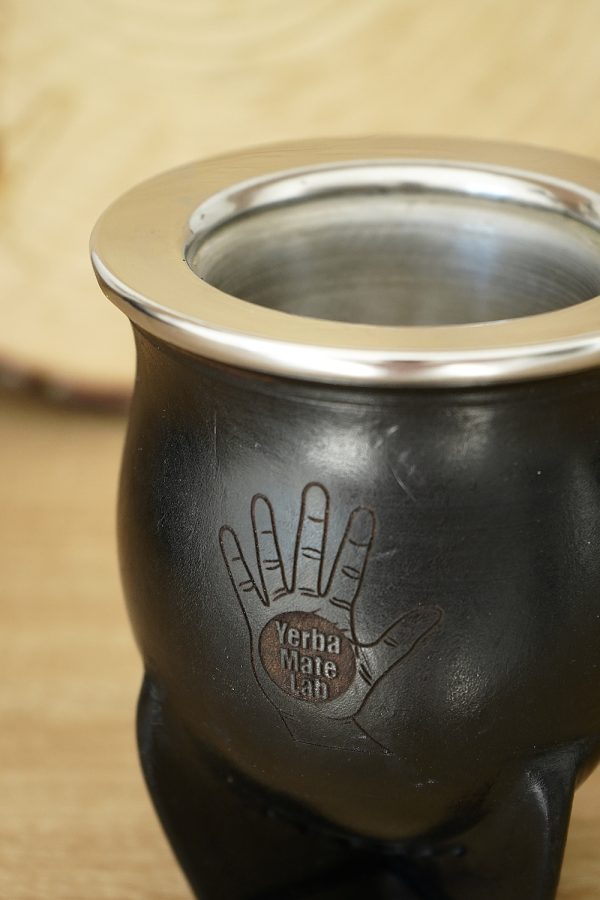 steel camionero yerba mate gourd